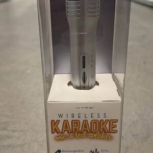 Hype Wireless Karaoke Mic & LED Speaker
